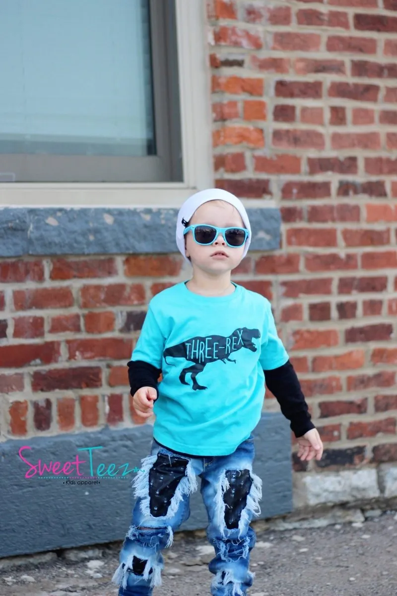 2nd Birthday tshirt , 2nd Birthday Shirt, Two-Rex Shirt , 2nd Birthday Gift , Second Birthday Party