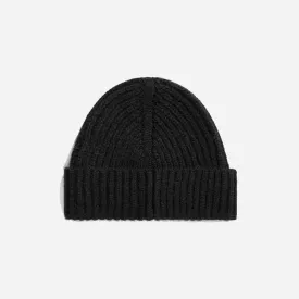 Alpaca Beanie - Black