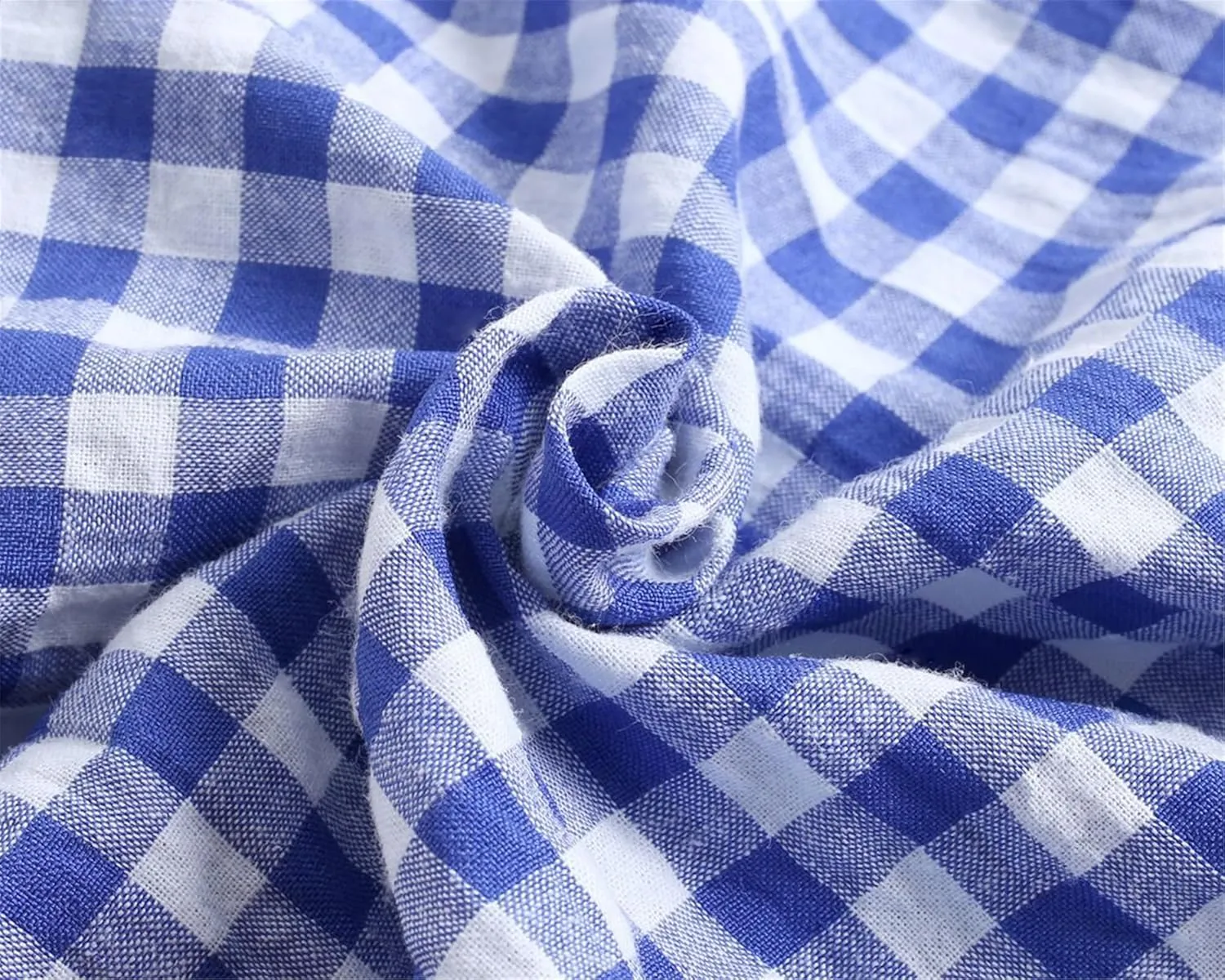 Baby Button Down Shirt, Gingham Plaid Short Sleeve Shirt Style Bodysuit, 0-3 Years