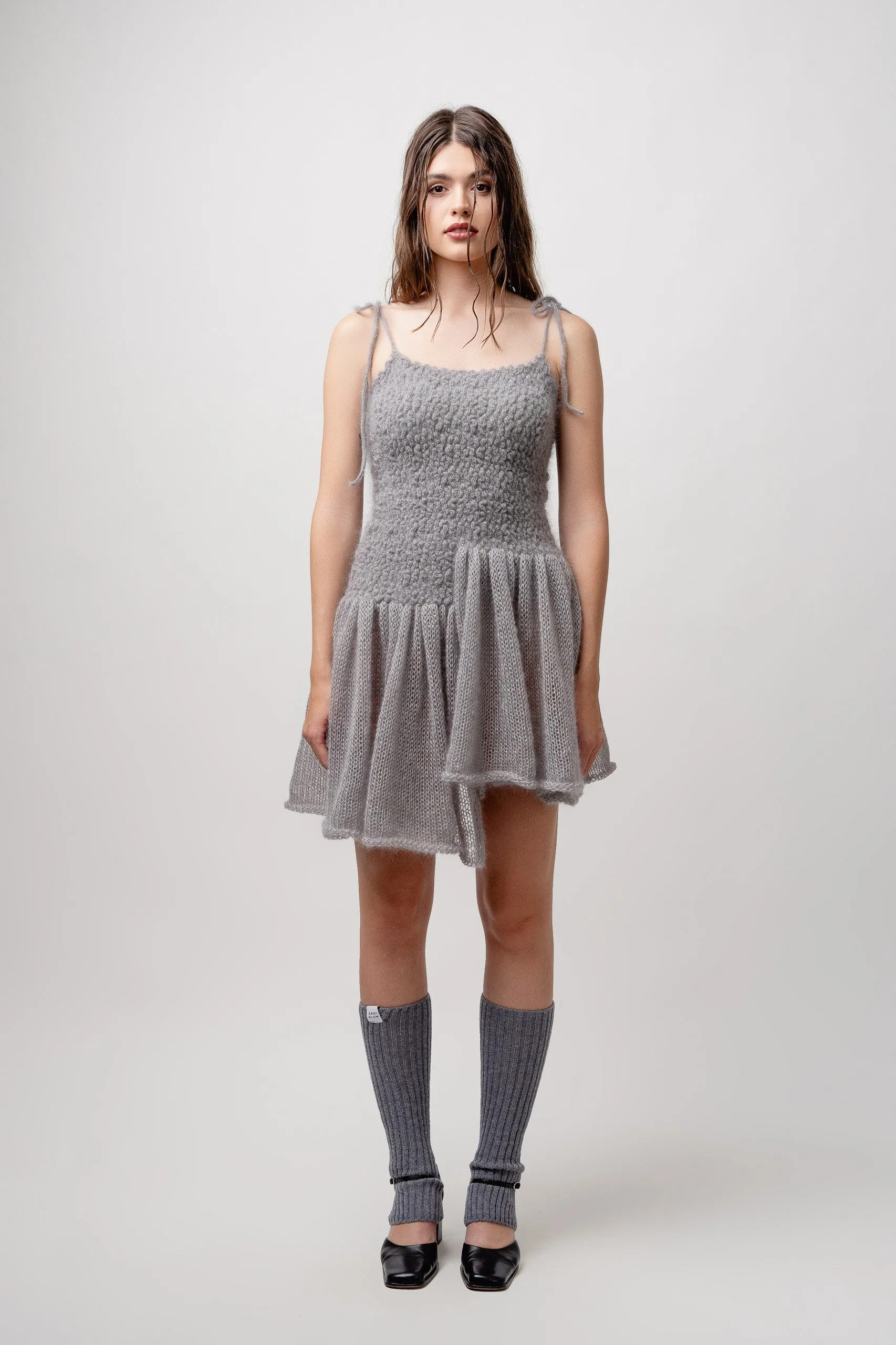 Ballerina Mohair Dress Grey