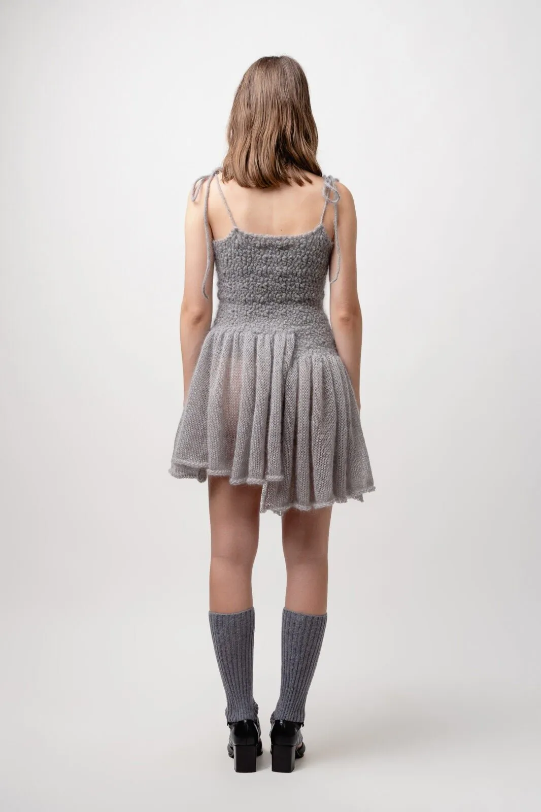 Ballerina Mohair Dress Grey
