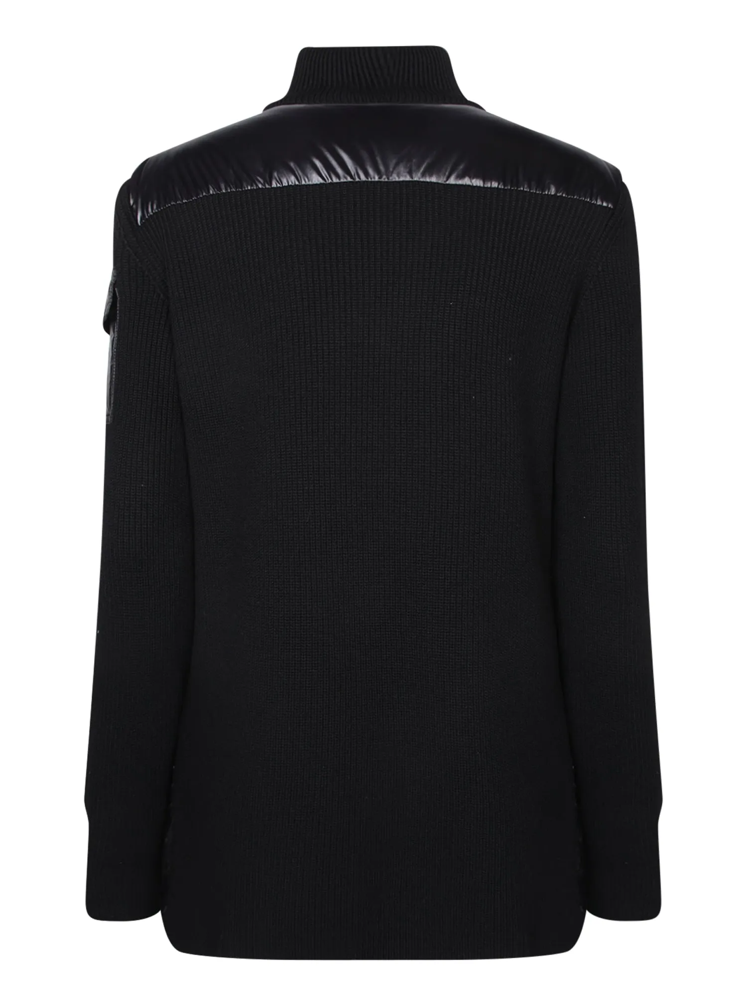 Black Down Cardigan