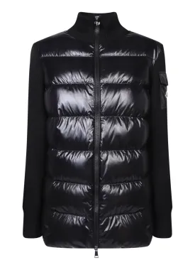 Black Down Cardigan