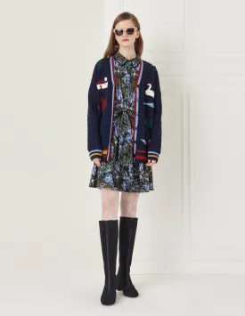 BORA AKSU V-Neck Wool Knit Cardigan