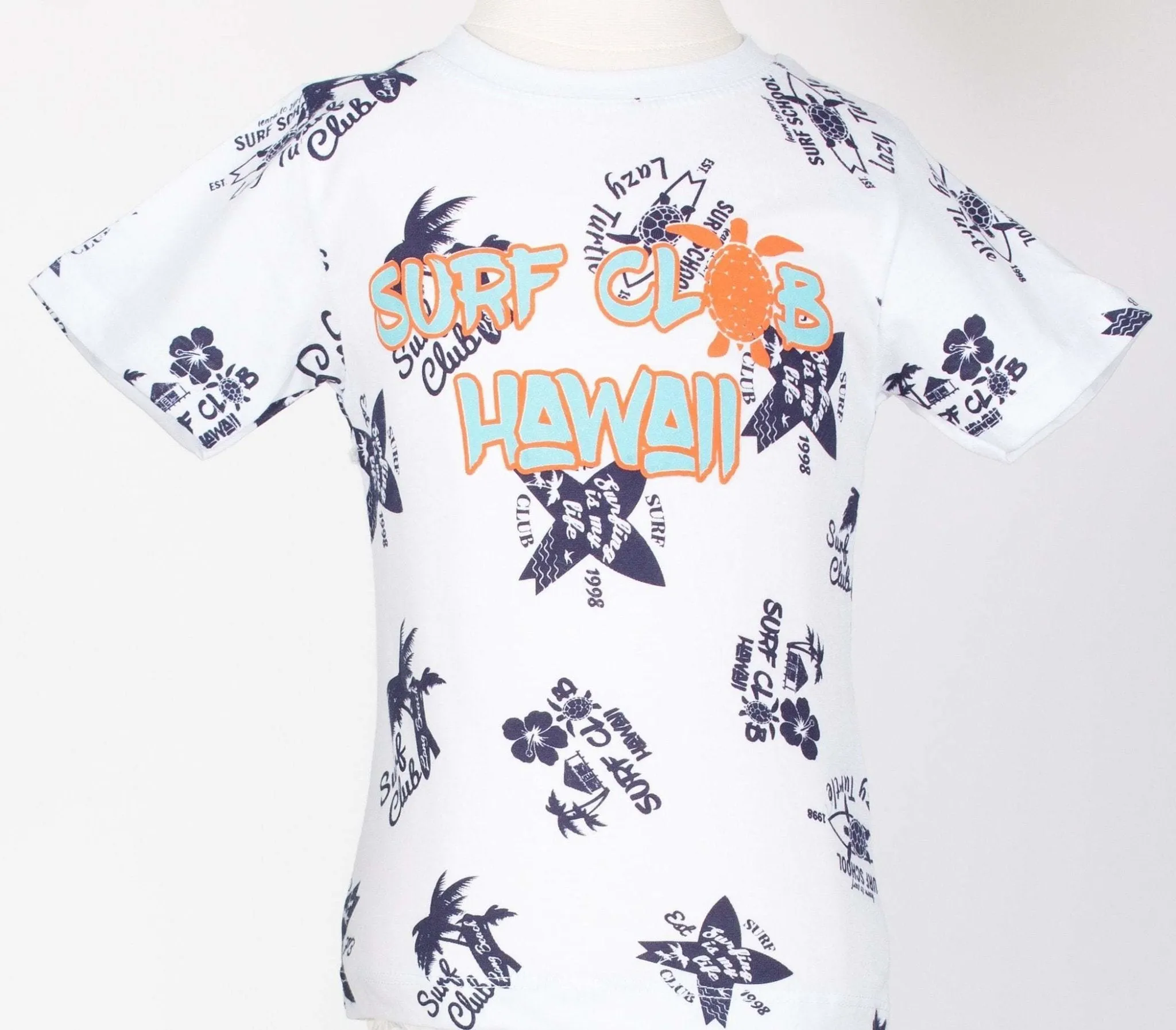 Boys Summer Crew Neck T-shirt