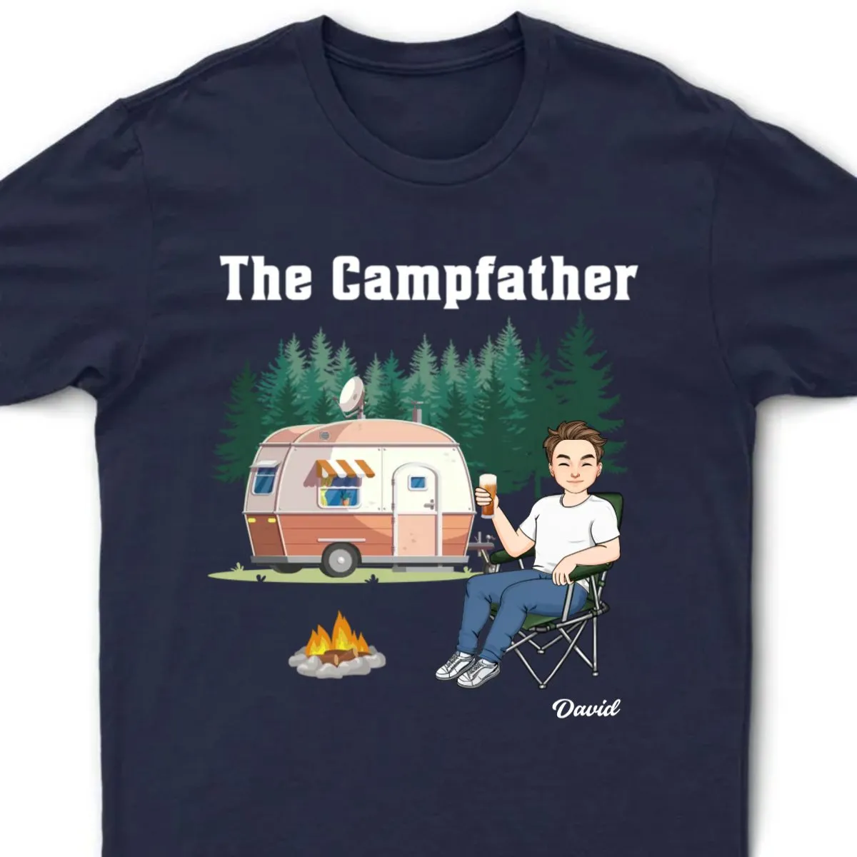 Camping Lovers - Gift For Camping Father, Camping Mother  - Personalized Unisex T-shirt, Hoodie, Sweatshirt