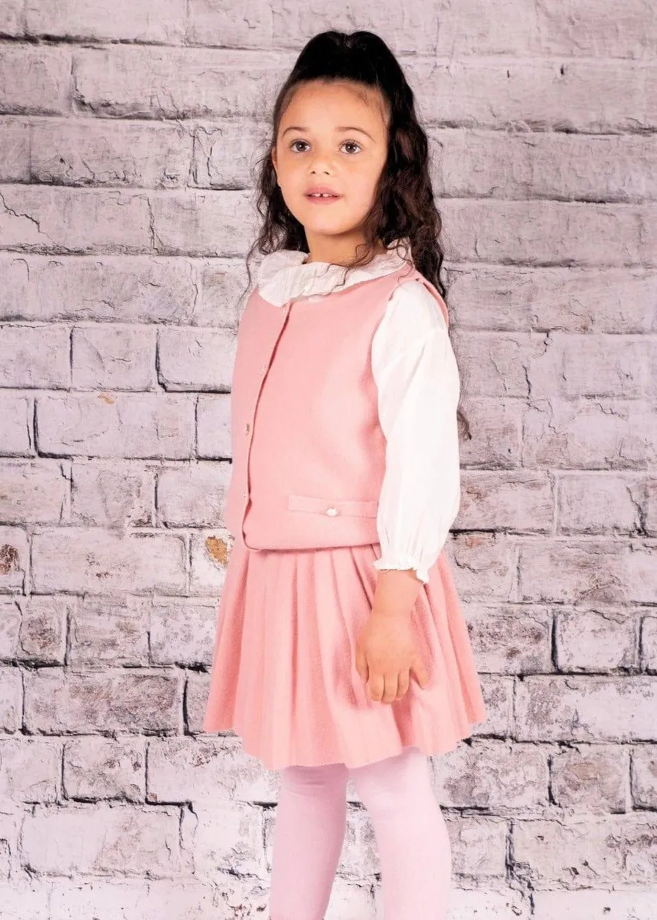 CLEARANCE DEAL - Beau KiD - Girls 3pc Pink Knitted Set