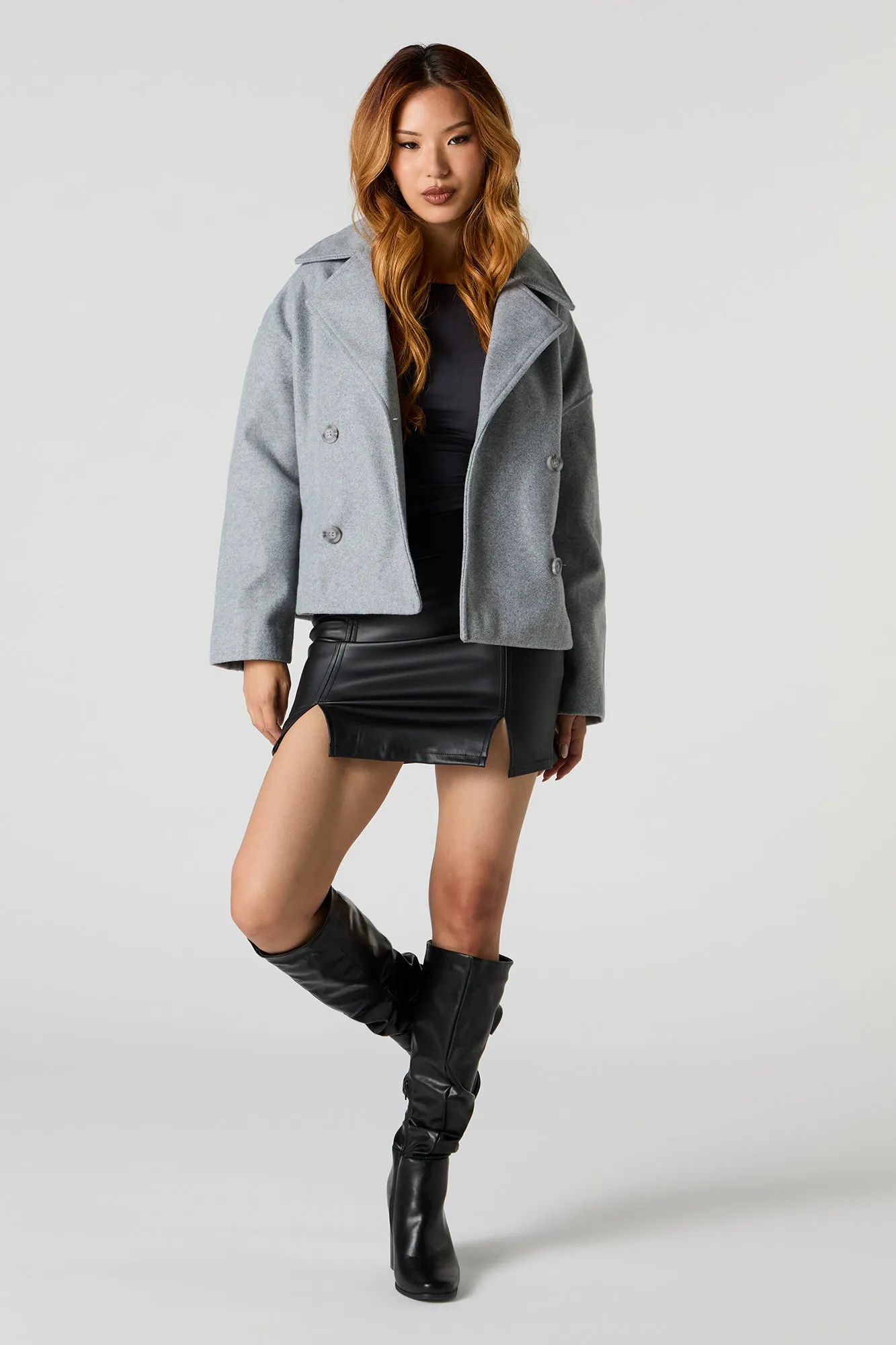 Collared Short Coat