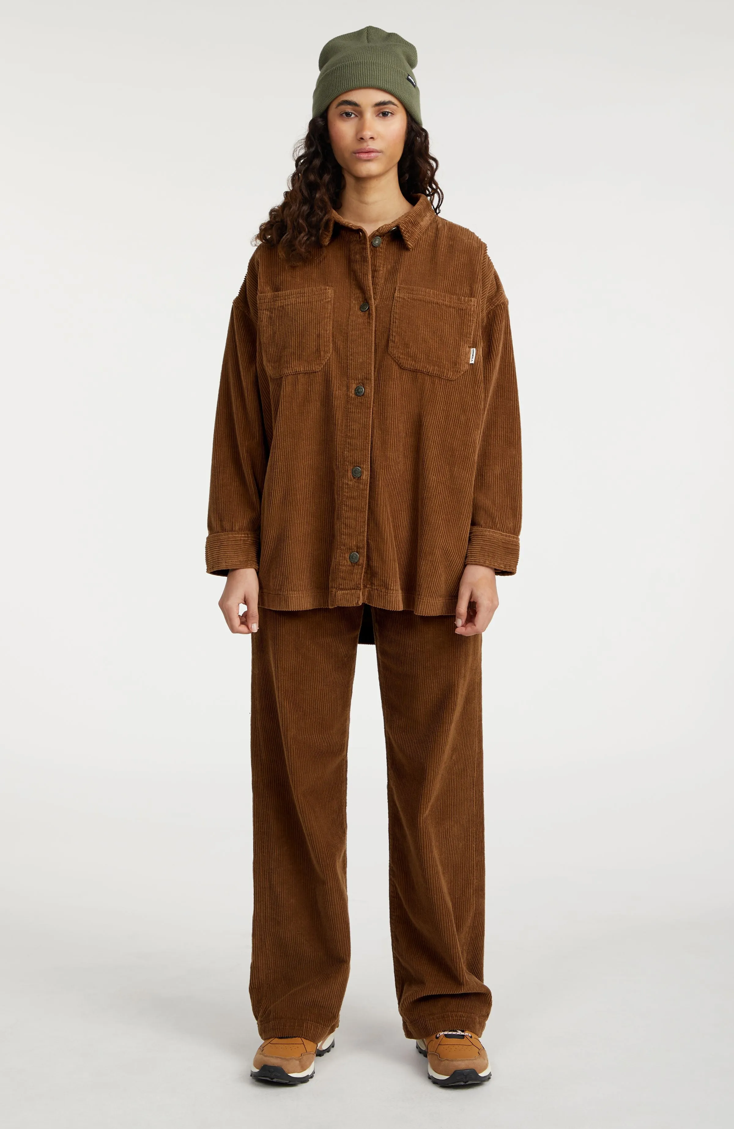 Cord Over Shirt | Melted Chocolate