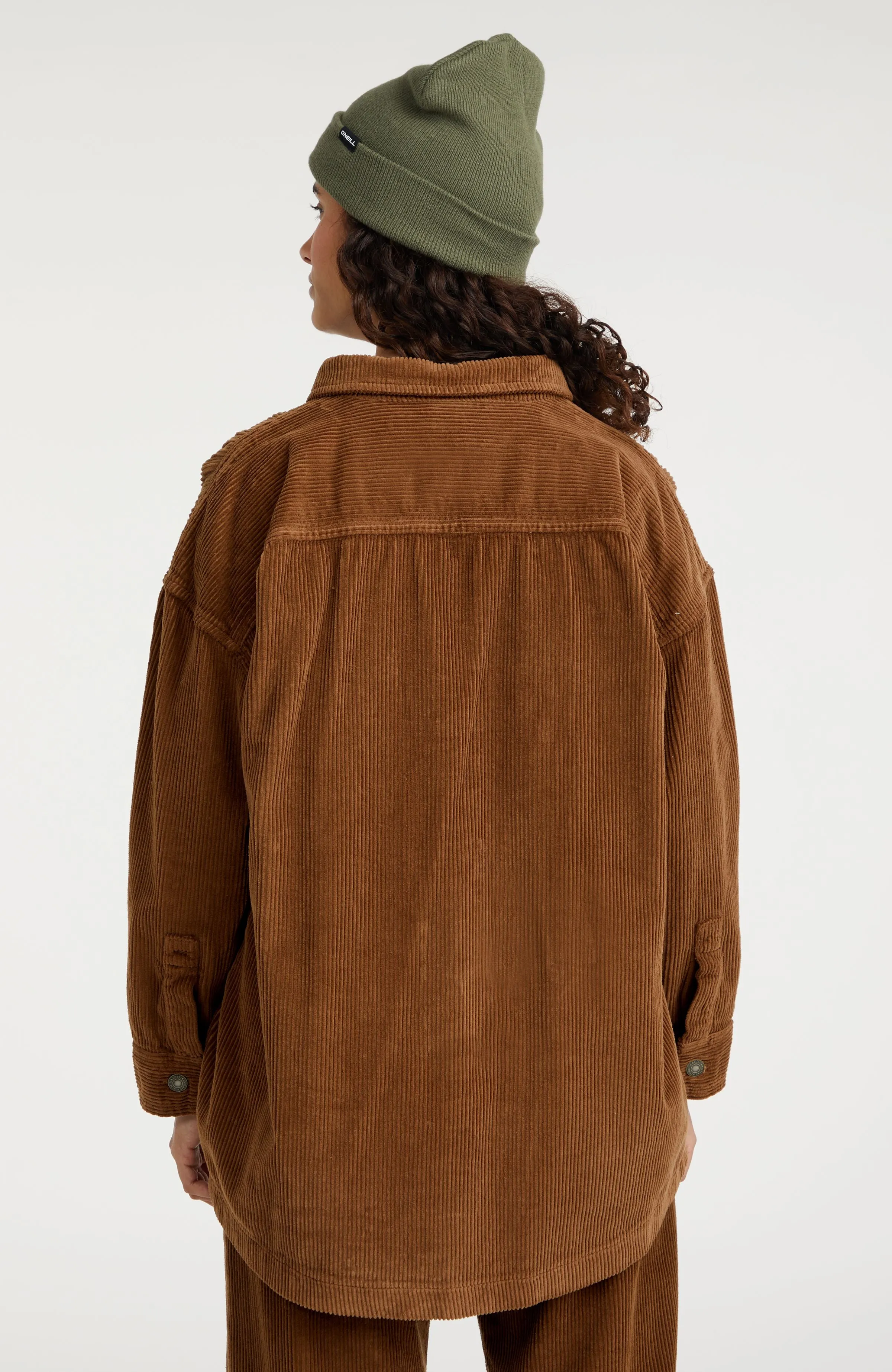 Cord Over Shirt | Melted Chocolate