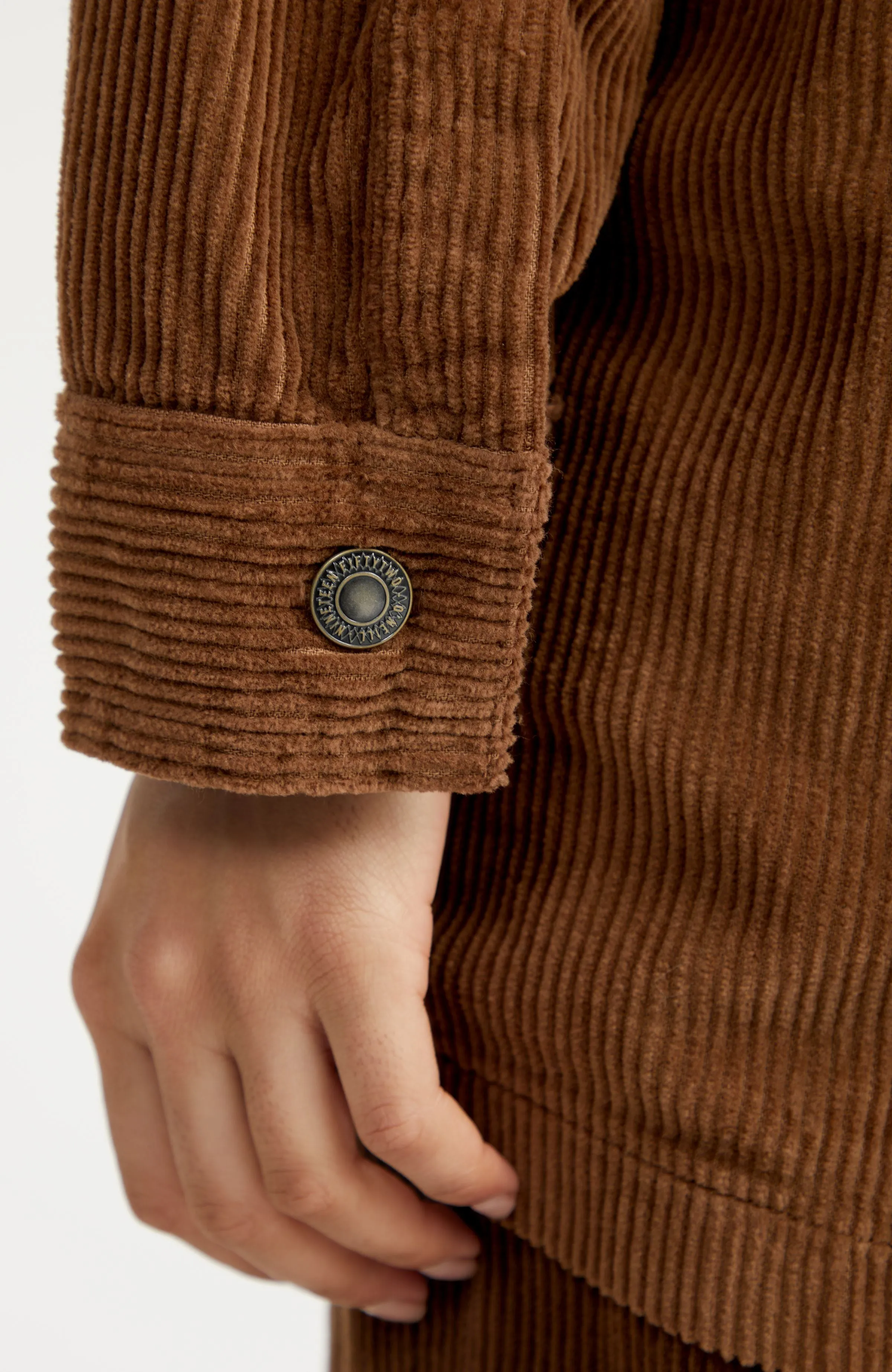 Cord Over Shirt | Melted Chocolate