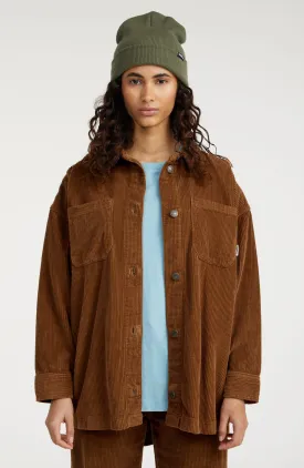Cord Over Shirt | Melted Chocolate