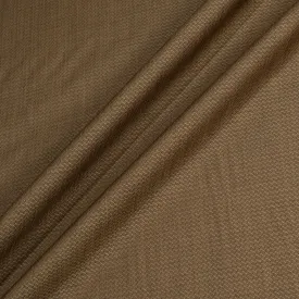 Dark Bronze Tropical Metallic Wool Suiting