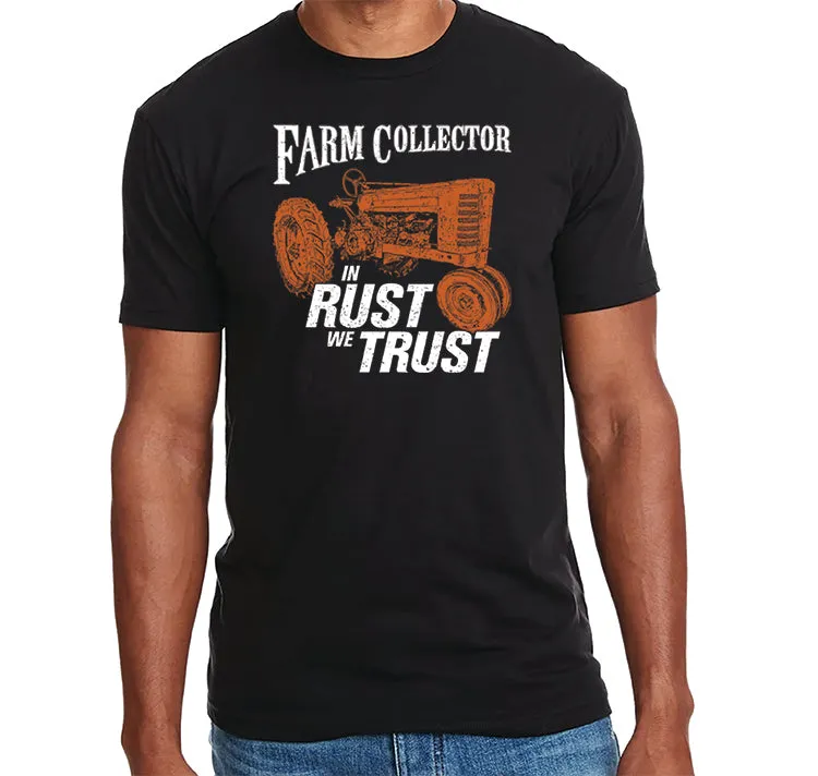 FARM COLLECTOR 'IN RUST WE TRUST' T-SHIRT
