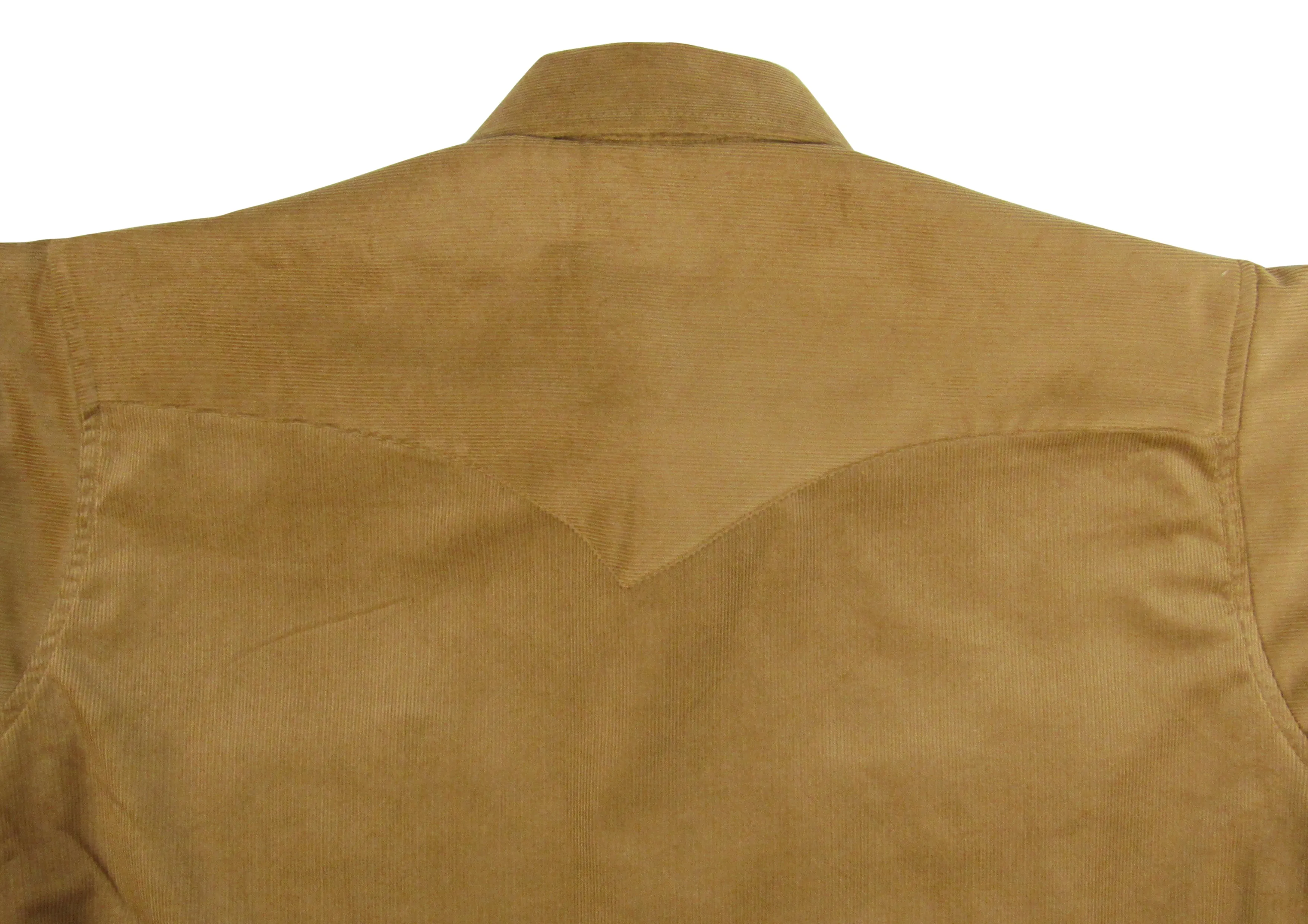 Flying R Ranchwear - Manchester Corduroy - Buckskin Brown - Long Sleeve - Snaps