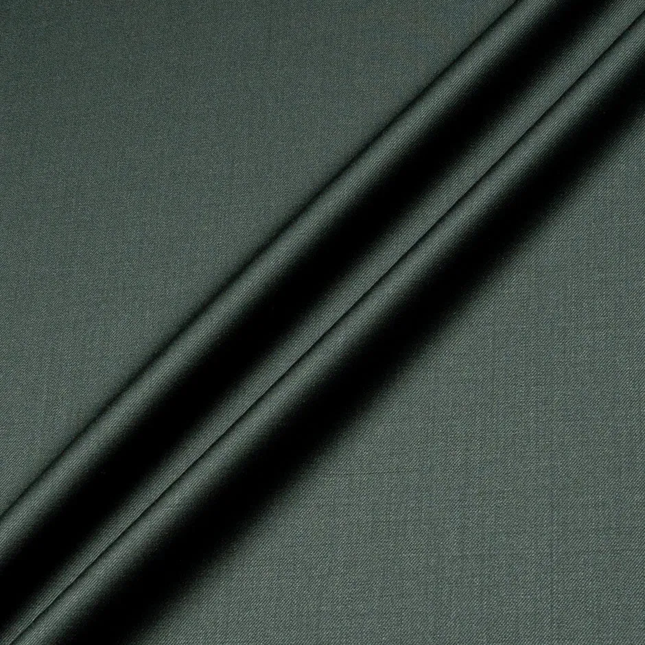 Forest Green Super 130s Pure Tropical Superfine Wool