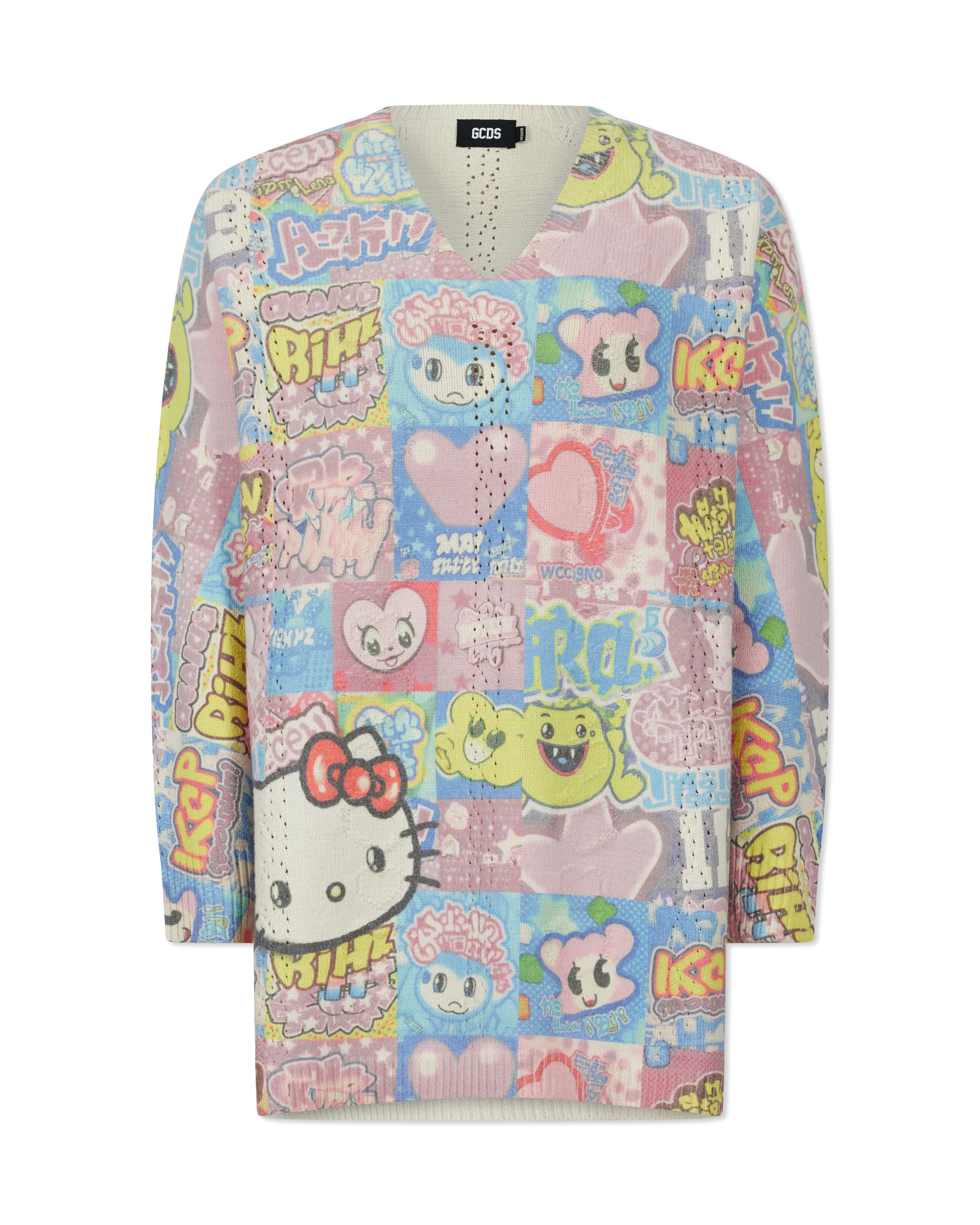 Hello Kitty Printed Cable Mini Dress