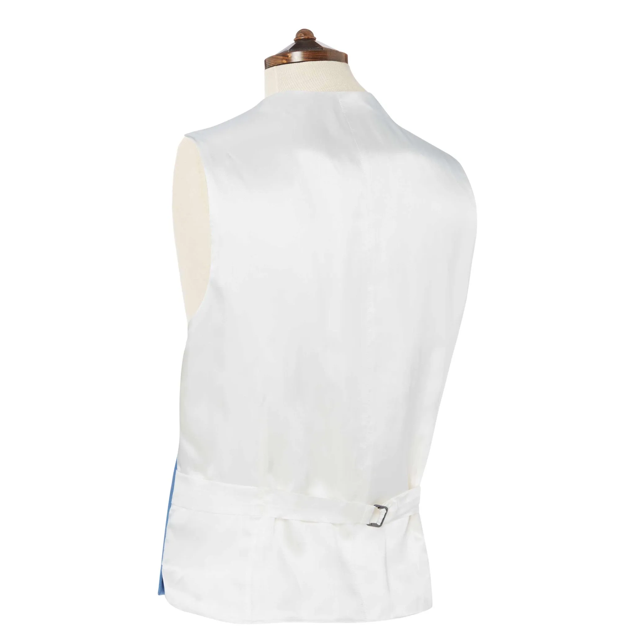Hyde Blue Wool Waistcoat