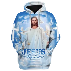 Jesus Is My Savior Hoodie 3D Full Print Jesus Hoodie