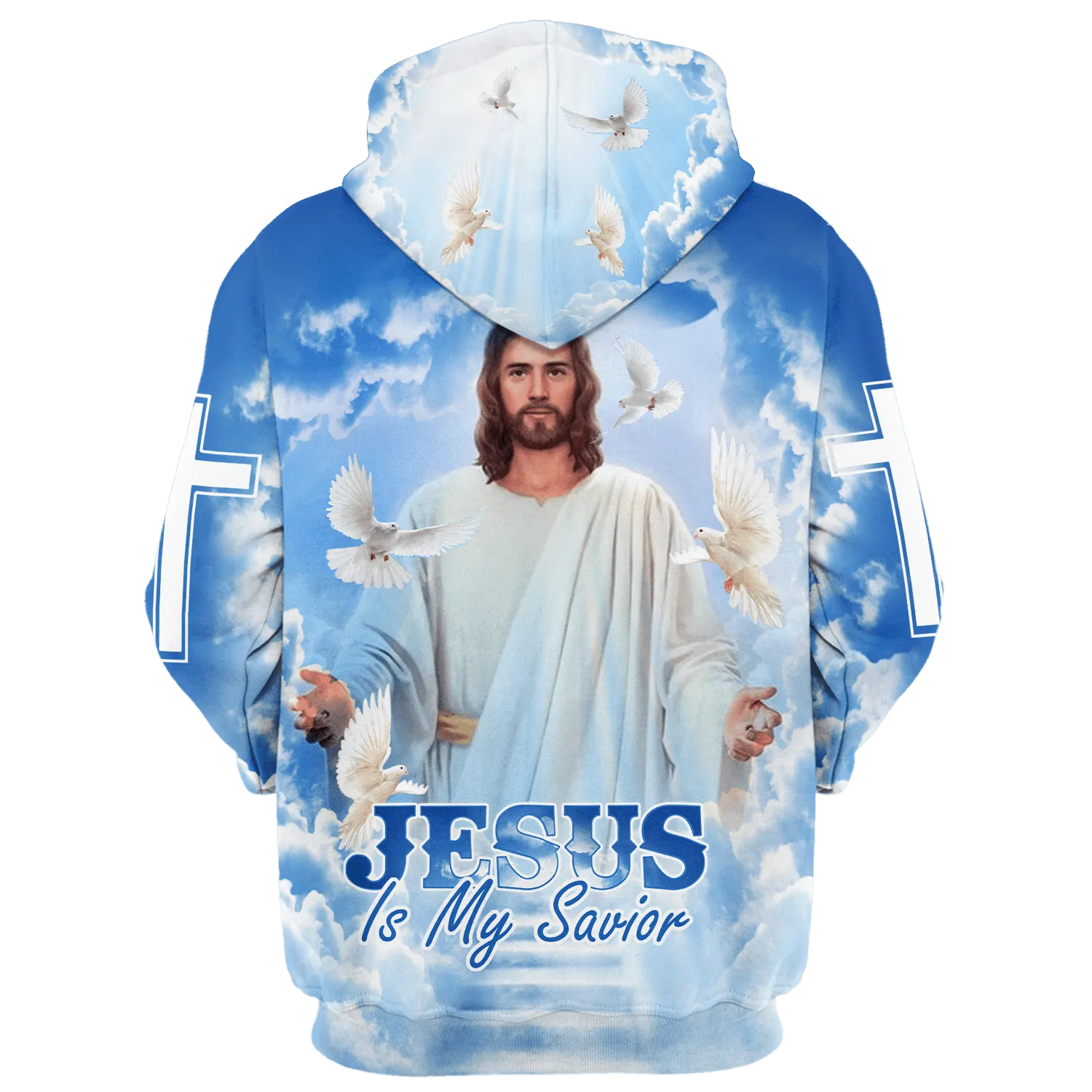 Jesus Is My Savior Hoodie 3D Full Print Jesus Hoodie