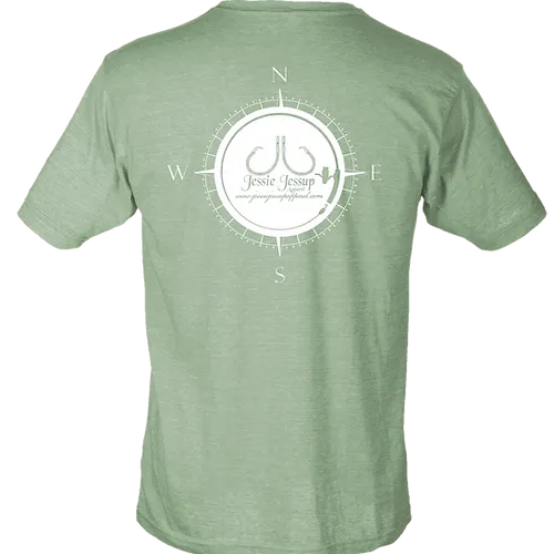 JJA JJ compass Logo Cotton Tee