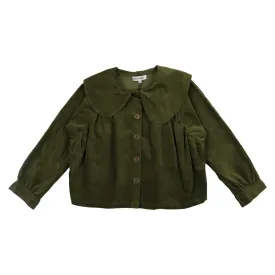 Kin   Kin Green Corduroy Collared Shirt