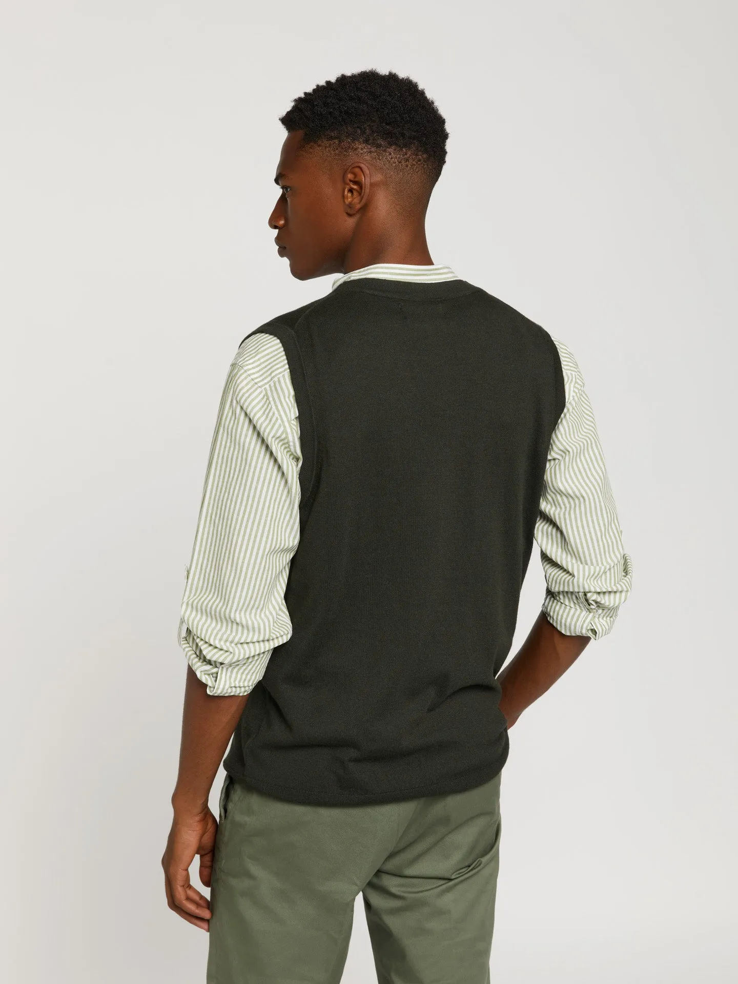 Knitted waistcoat