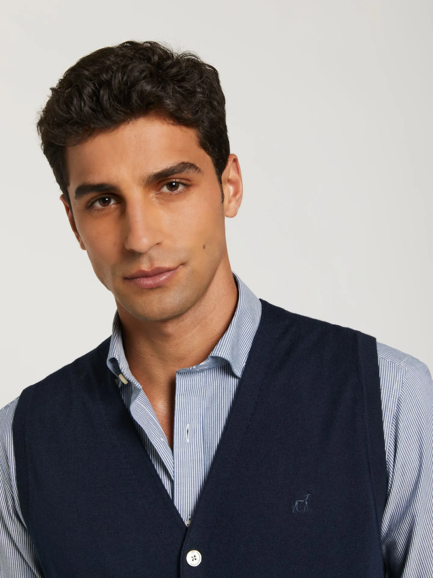 Knitted waistcoat