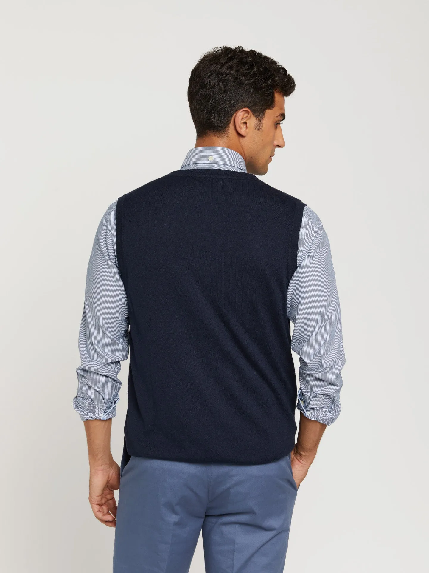 Knitted waistcoat