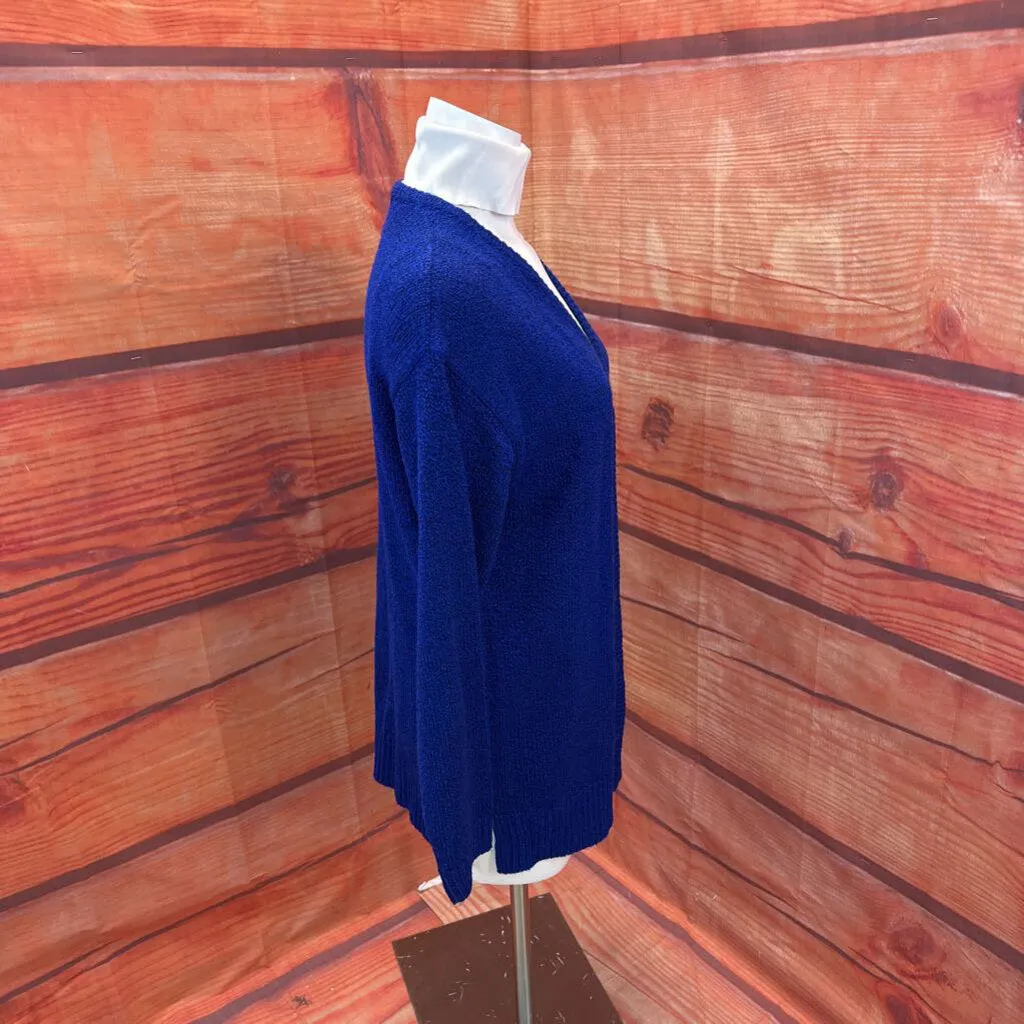 LAUREN BROOKE ROYAL BLUE CARDIGAN SZ S NWT TCC