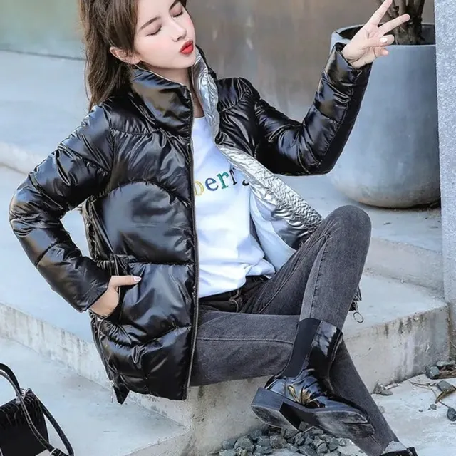 Light-Reflecting Padded Coat