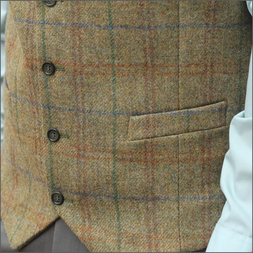 Mallalieus Heather Tweed Waistcoat<>