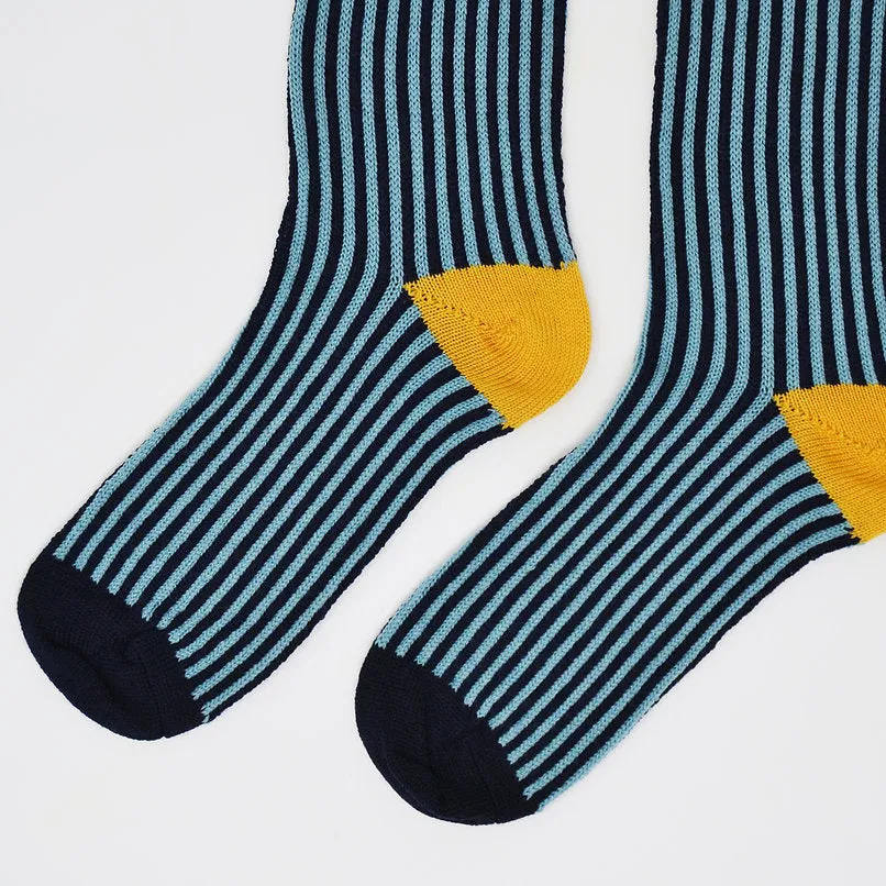 Men's Merino Wool Socks  - Navy/Blue