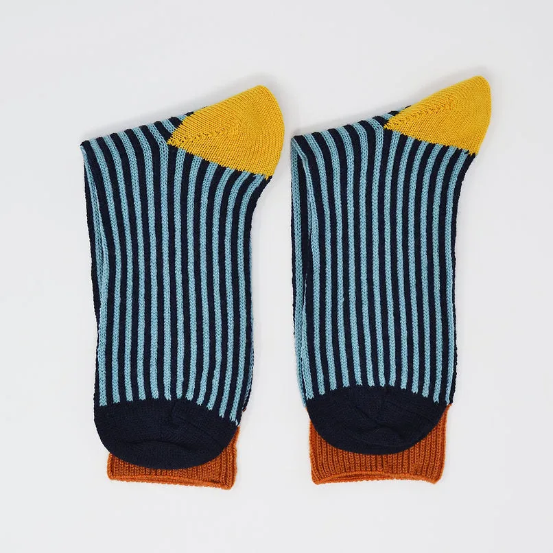 Men's Merino Wool Socks  - Navy/Blue
