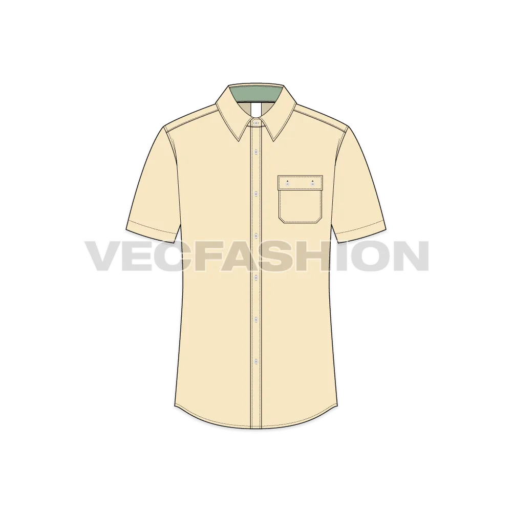 Mens Slim Fit Casual Shirt