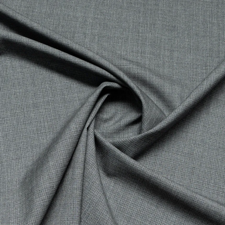 Mid Grey Superfine Pure Wool
