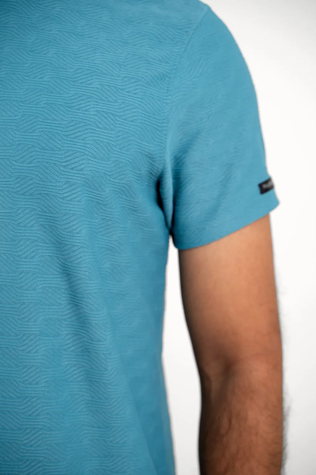 Monarch Denim Blue Polo Tshirt For Man