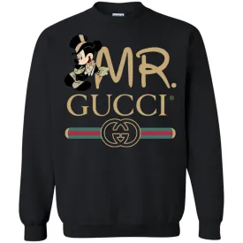 Mr Mickey Gucci Couple Disney Shirt Valentine's Day T-shirt Crewneck Pullover Sweatshirt