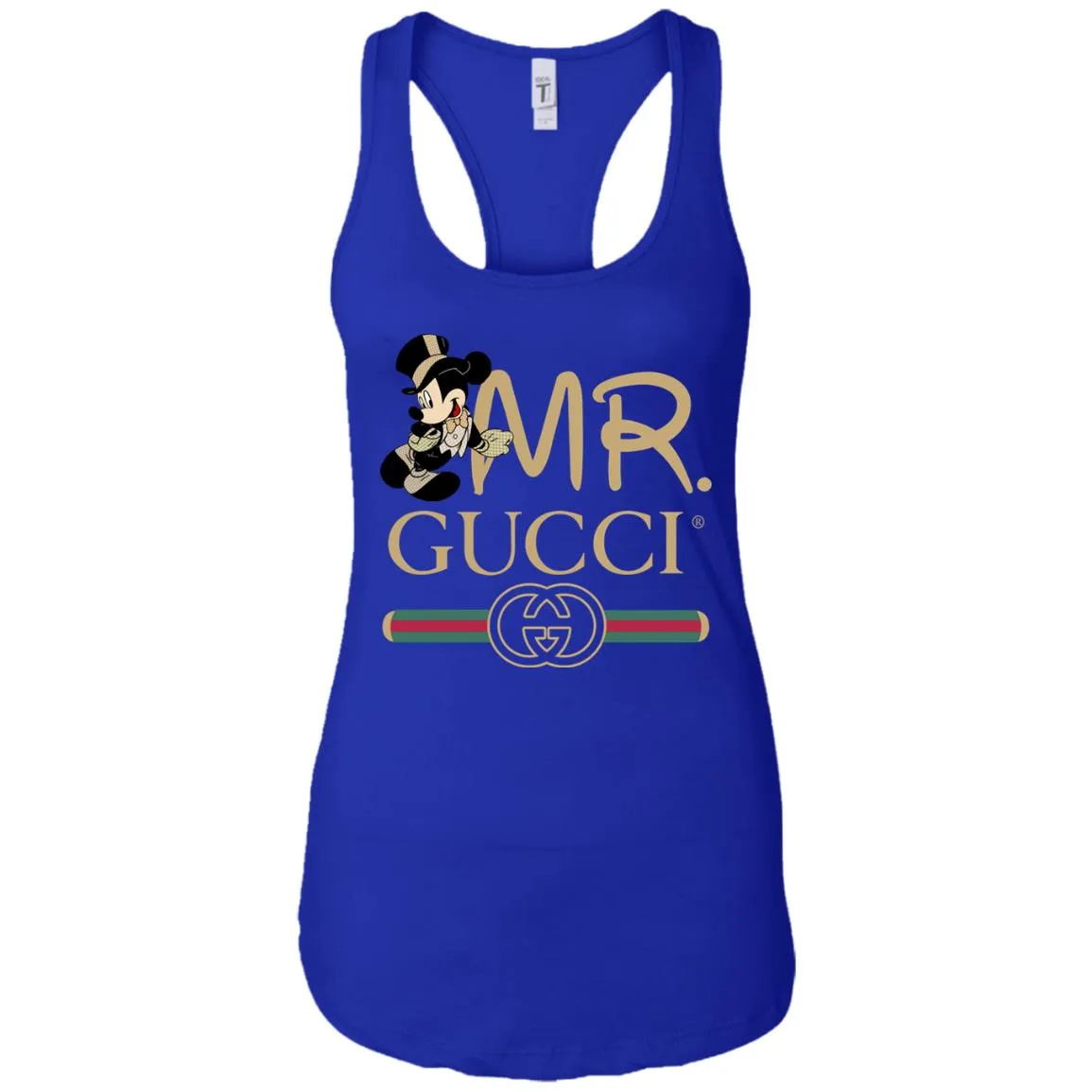 Mr Mickey Gucci Couple Disney Shirt Valentine's Day T-shirt Women Tank Top