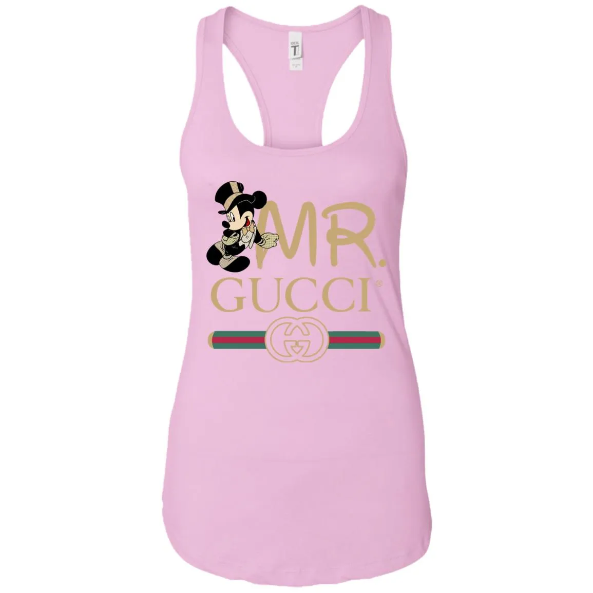 Mr Mickey Gucci Couple Disney Shirt Valentine's Day T-shirt Women Tank Top