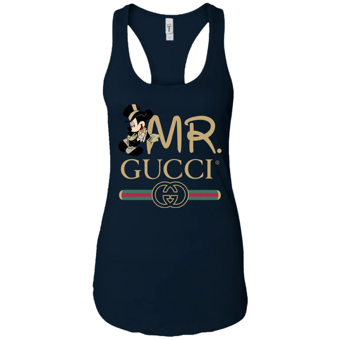 Mr Mickey Gucci Couple Disney Shirt Valentine's Day T-shirt Women Tank Top