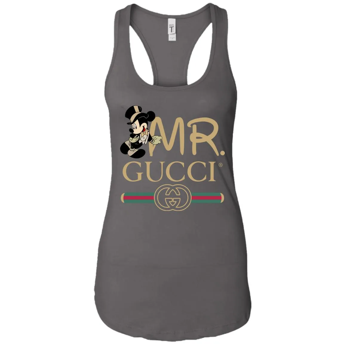Mr Mickey Gucci Couple Disney Shirt Valentine's Day T-shirt Women Tank Top