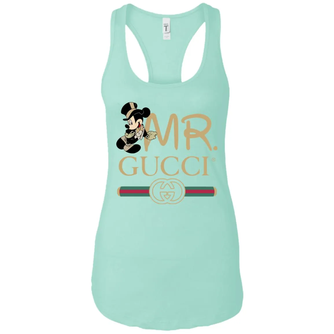 Mr Mickey Gucci Couple Disney Shirt Valentine's Day T-shirt Women Tank Top