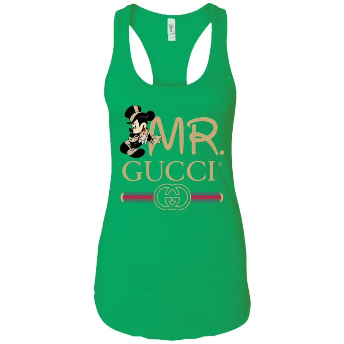 Mr Mickey Gucci Couple Disney Shirt Valentine's Day T-shirt Women Tank Top