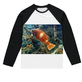 OrangeFishScene Sublimation Baseball Long Sleeve T-Shirt