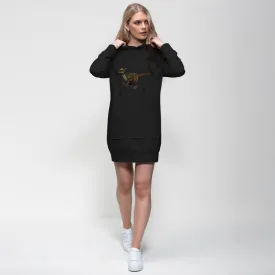 Pachycephalosaurus Premium Adult Hoodie Dress