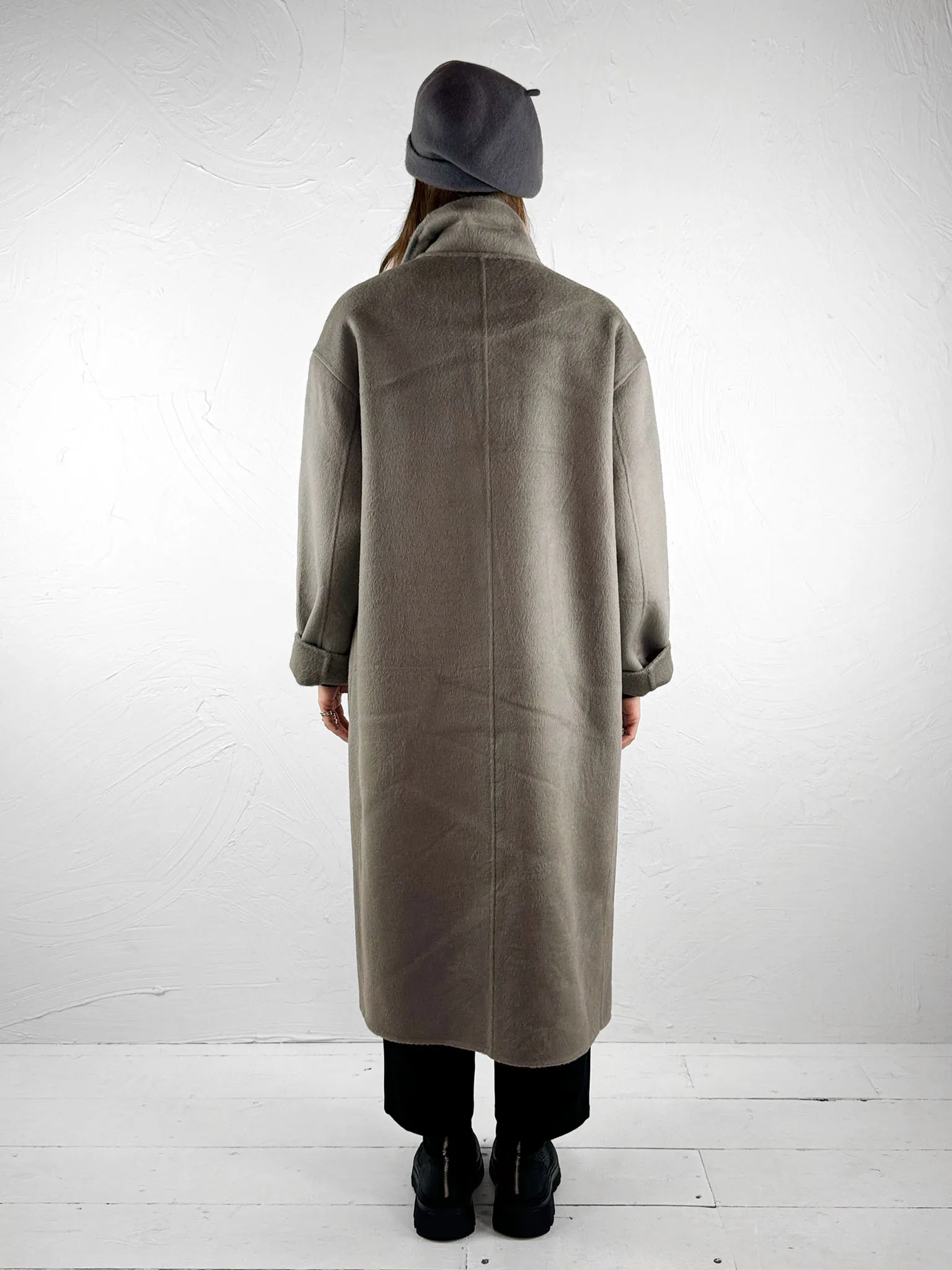Rino   Pelle Two-in-One Coat Reni - Dark Artichoke