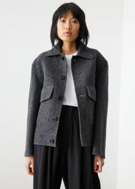 Short Double Face Coat