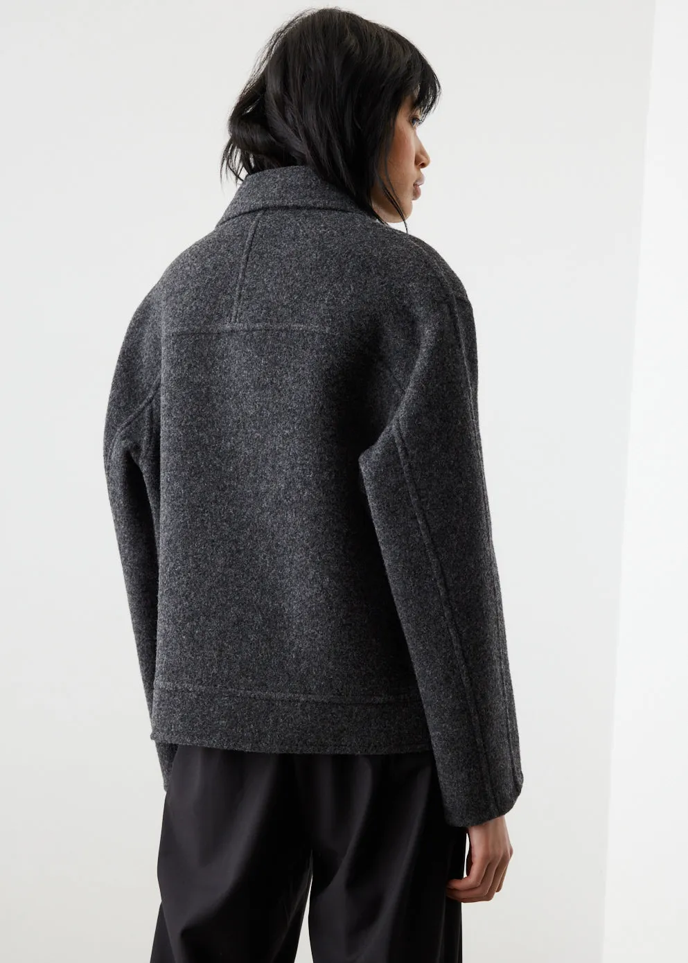 Short Double Face Coat