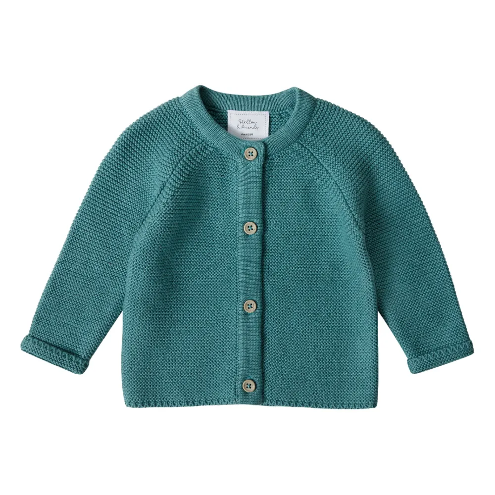 Stellou & Friends 100% Cotton Baby, Toddler and Kids Cardigan Sweater